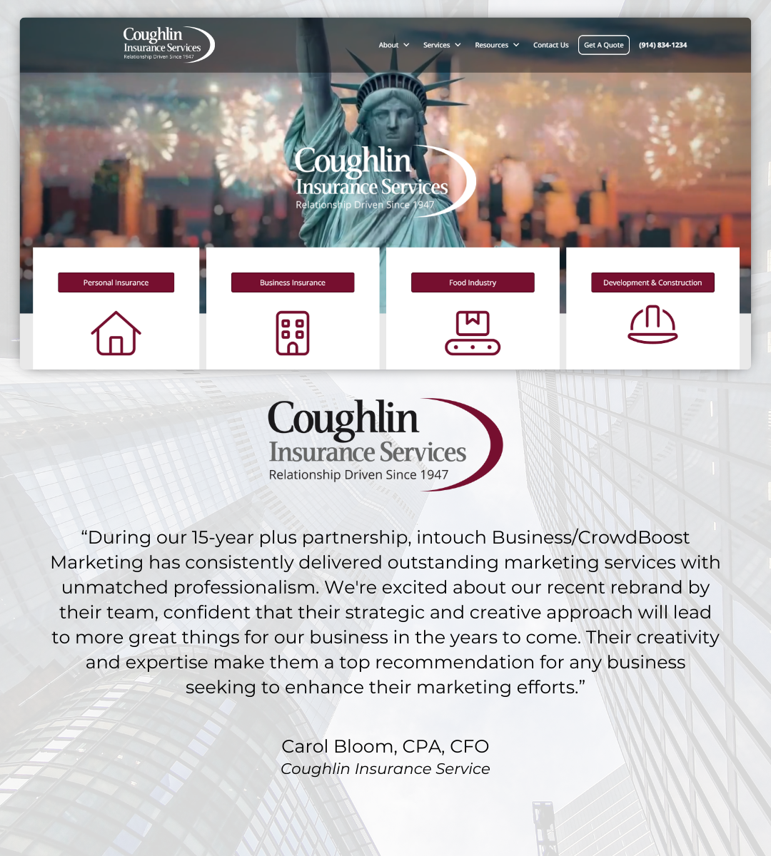 CB Website Testimonials Coughlin