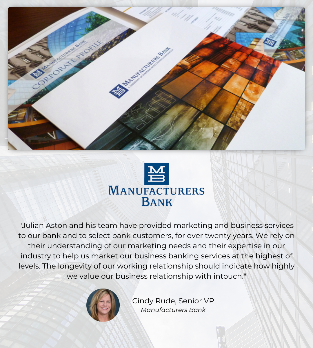 CB Website Testimonials ManufacturersBank