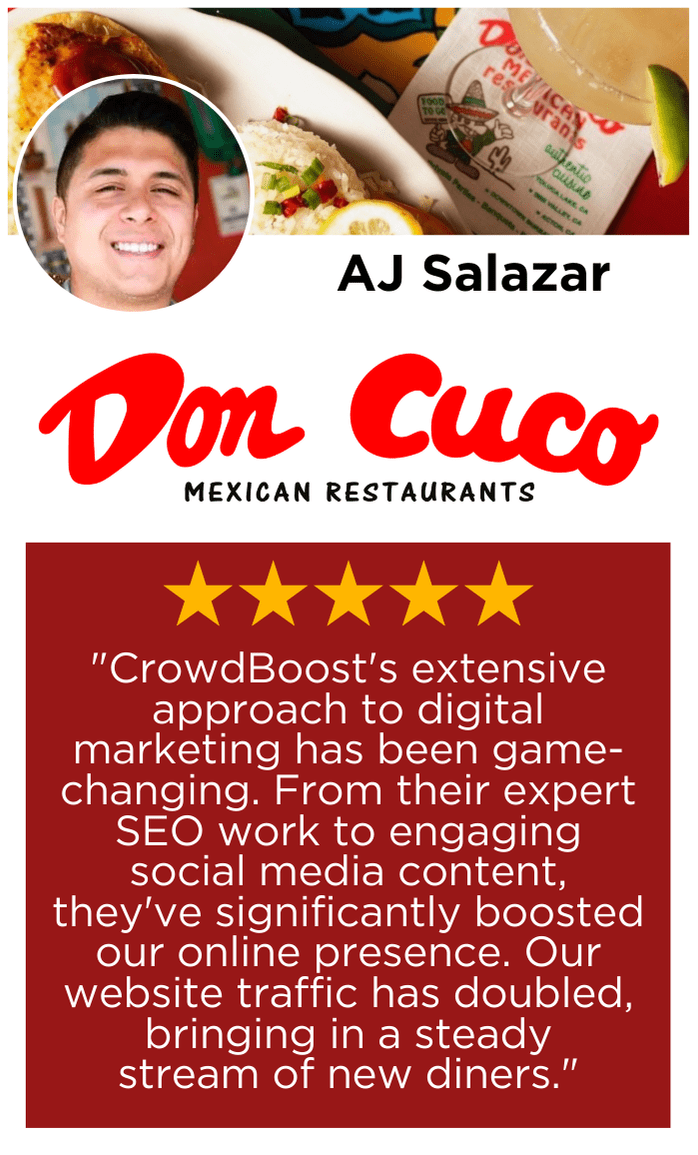 Don Cuco testimonial