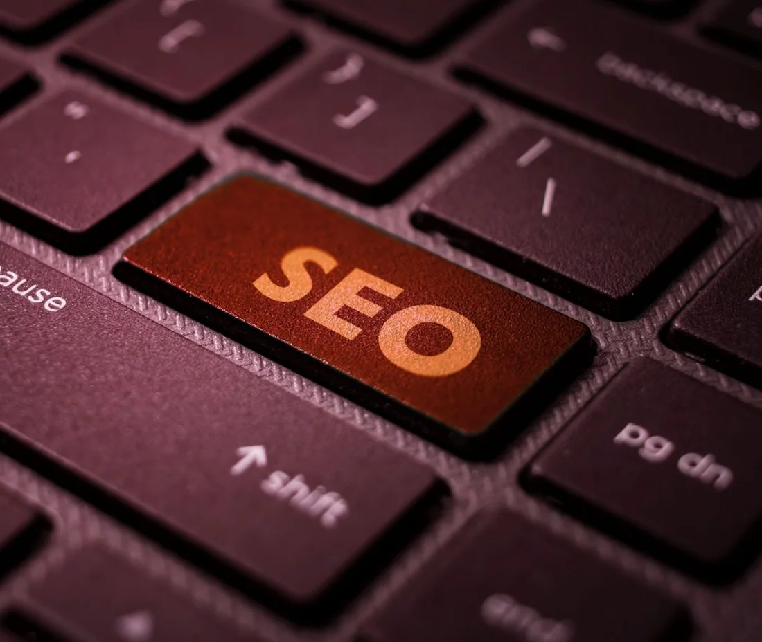 An SEO analysis being reviewed